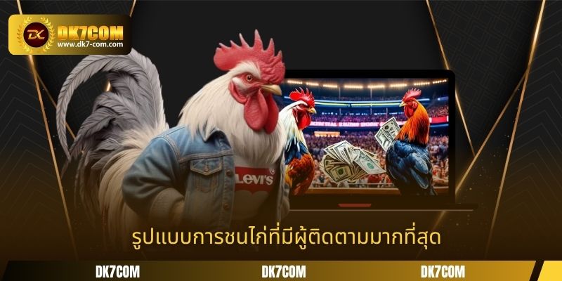 รูปแบบการชนไก่ที่มีผู้ติดตามมากที่สุด